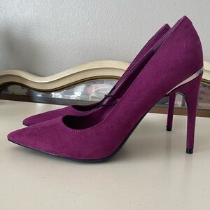 Marc Fisher Elegant Purple Stiletto Heels